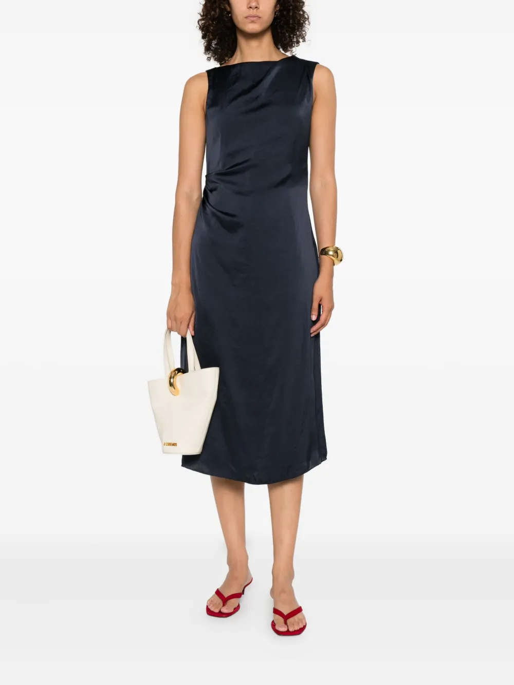 Theory draped cowl-neck dress | Evening Dresses | Image 2