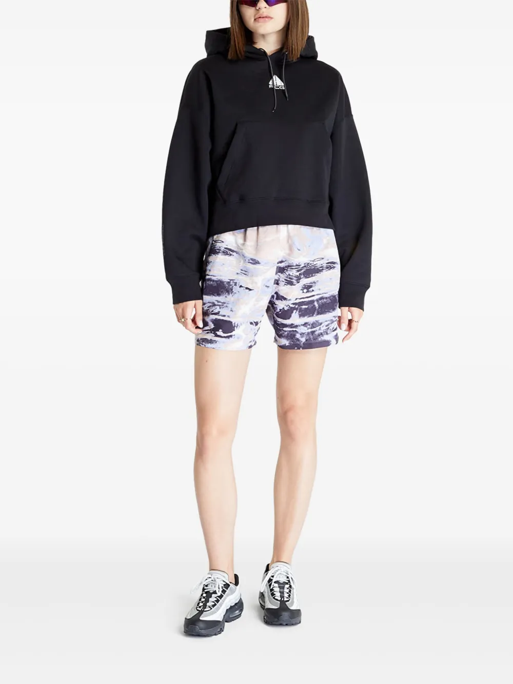 Nike ACG fleece hoodie Zwart
