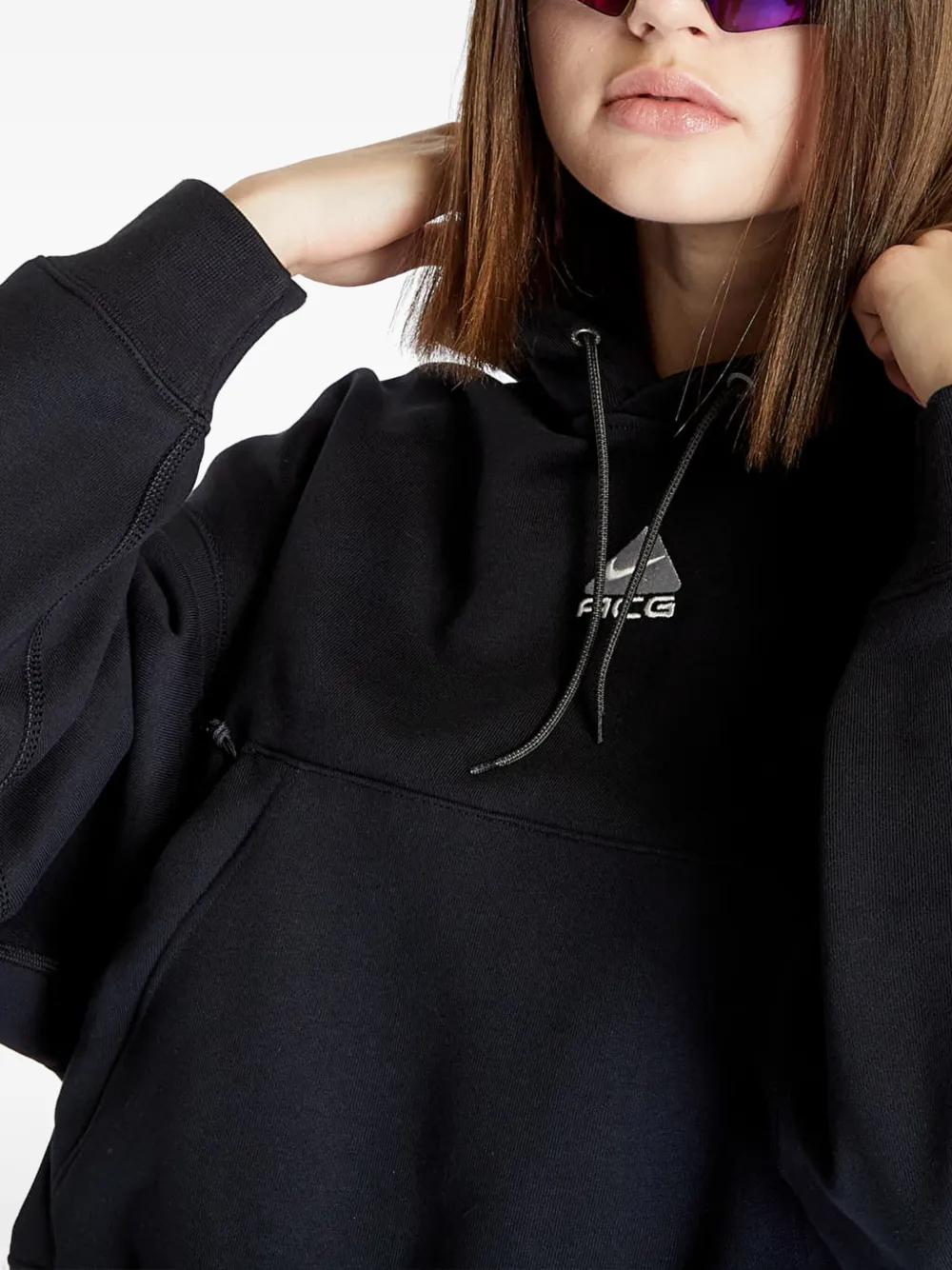 Nike ACG fleece hoodie Zwart