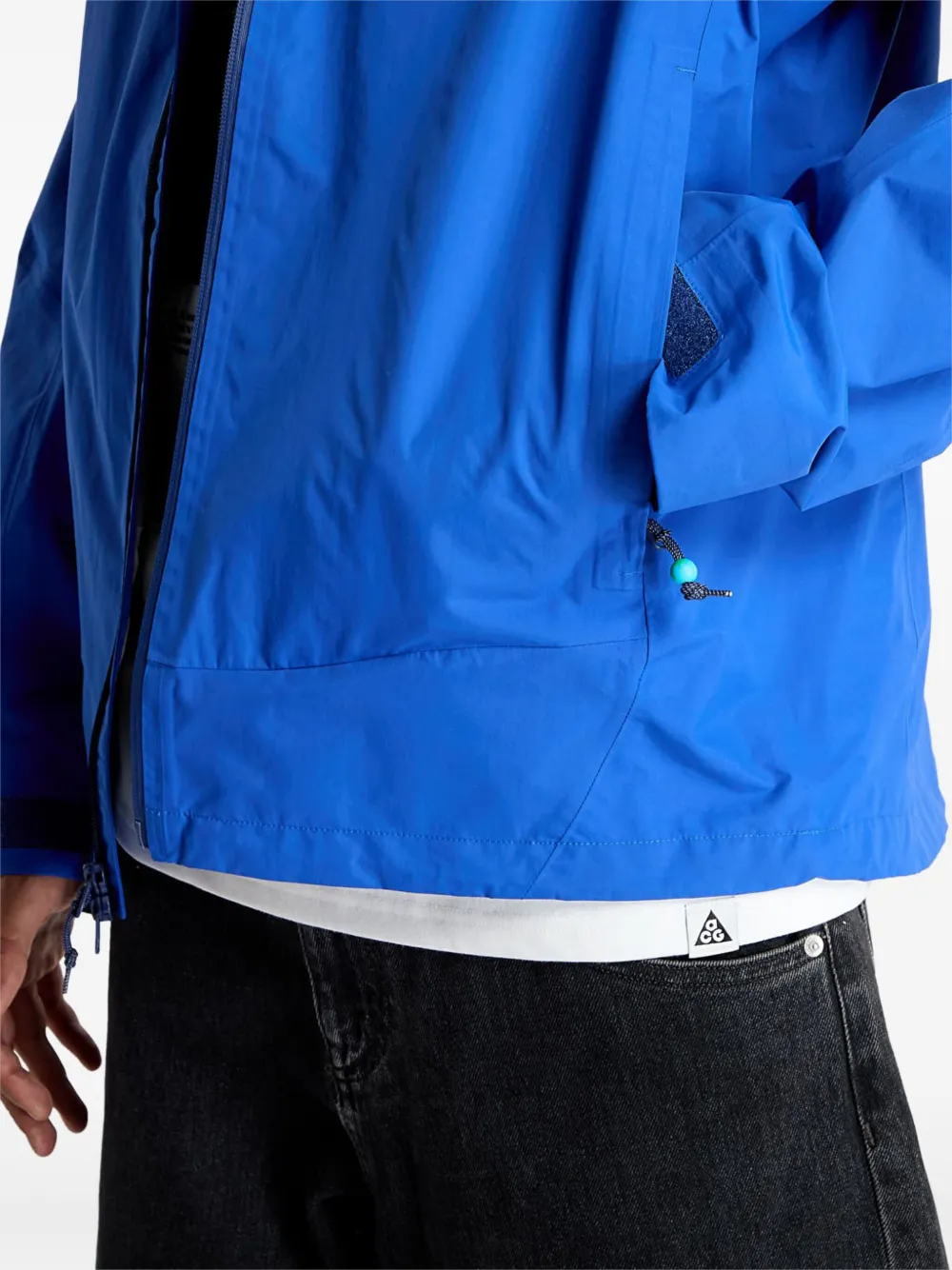 Nike x ACG Morpho jack met capuchon Blauw