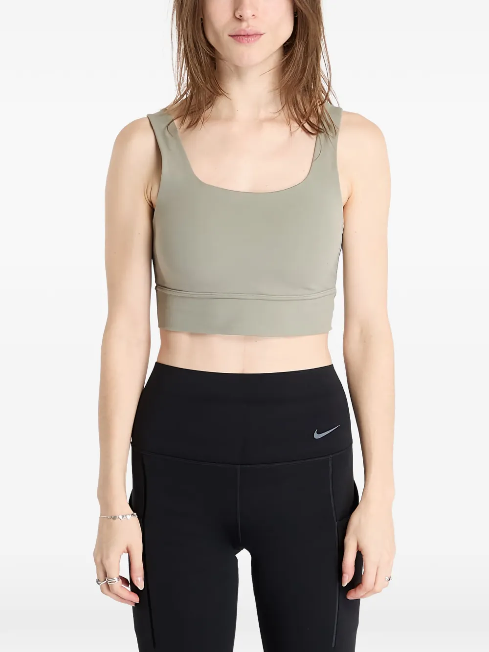 Nike padded sports bra - Grün