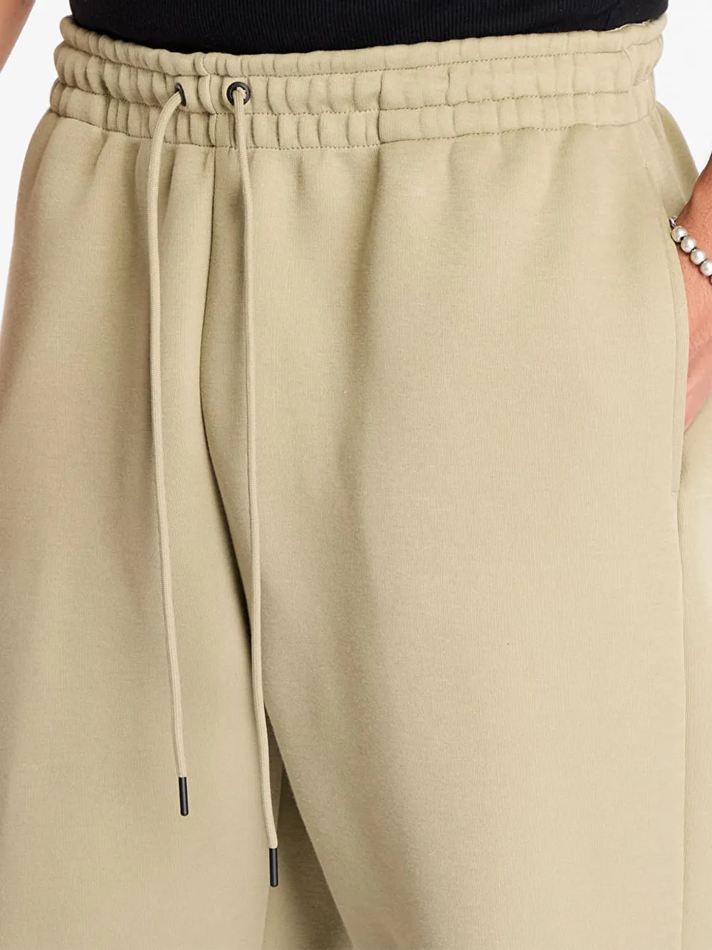 Nike Fleece broek met elastische tailleband Groen