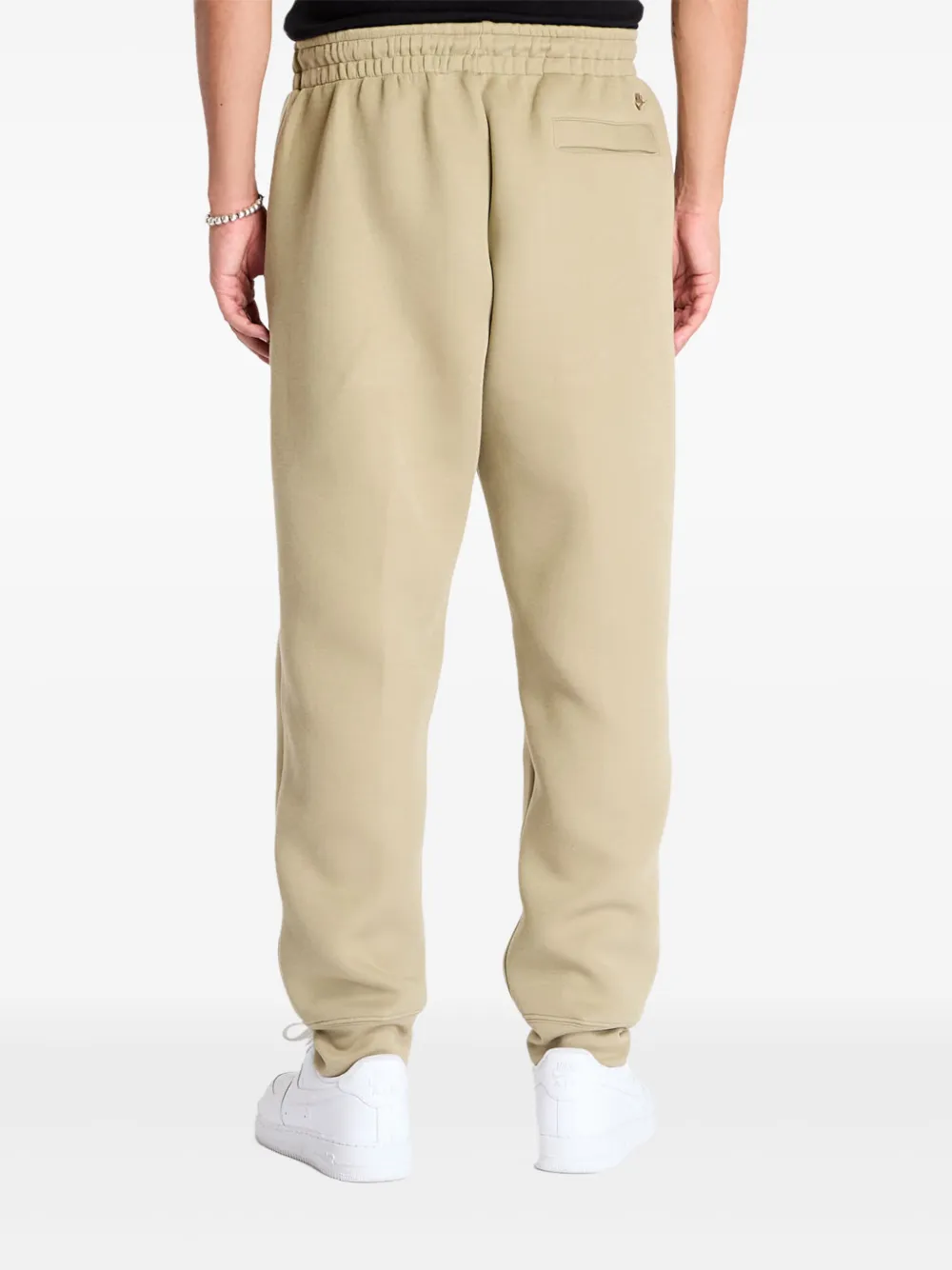 Nike Fleece broek met elastische tailleband Groen