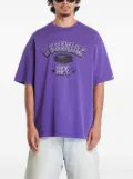 A BATHING APE® rhinestone-logo T-shirt - Purple