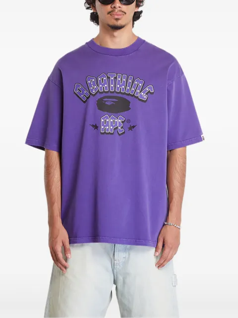 A BATHING APE® rhinestone-logo T-shirt