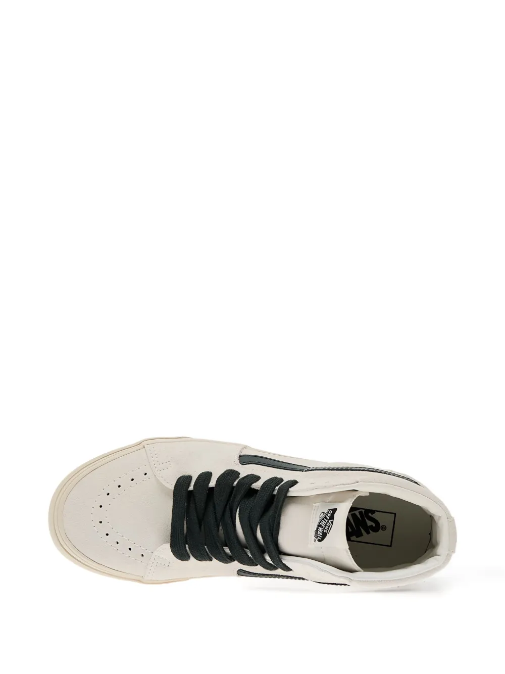 Vans suede-panel high-top sneakers White