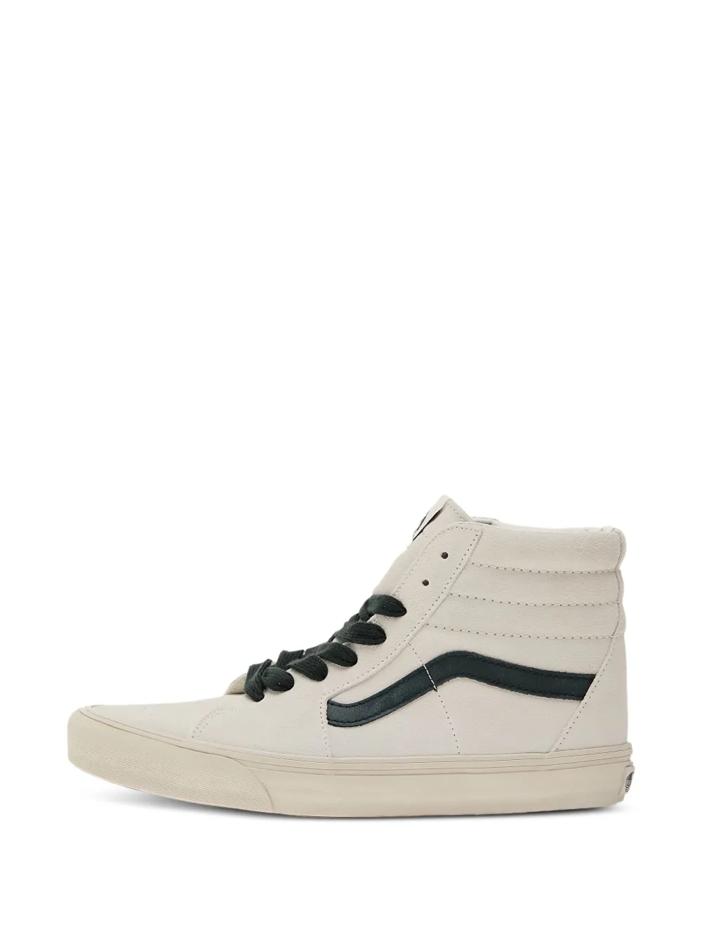 Vans High-top sneakers met suède vlak Wit