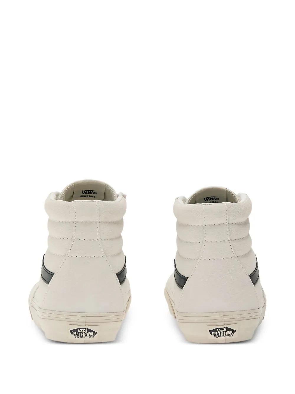 Vans High-top sneakers met suède vlak Wit