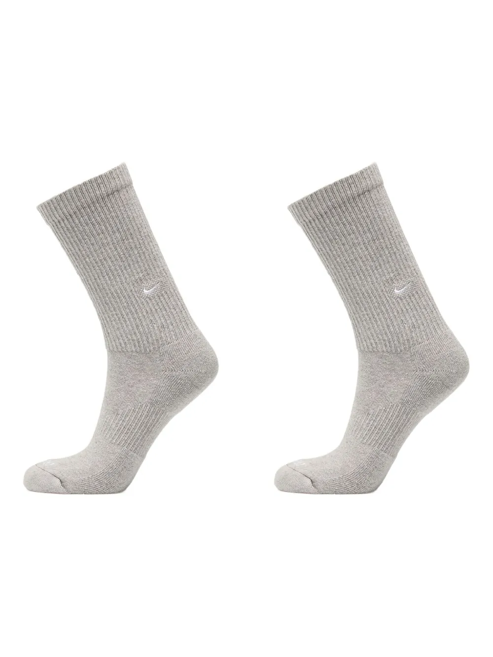 Nike Cushioned Crew Socks (pack Of Two) In Gray