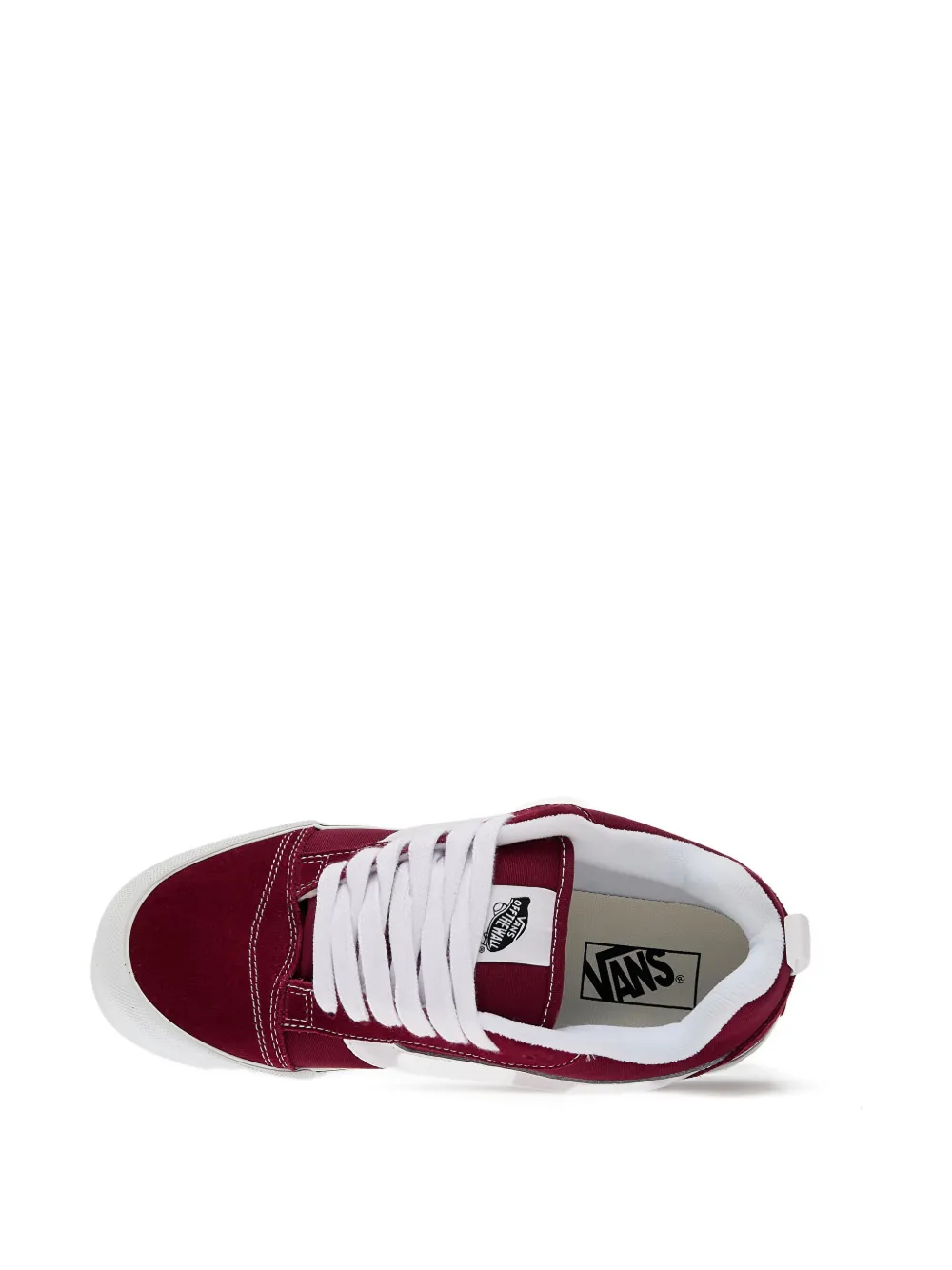 Vans Knu Skool leather sneakers Red
