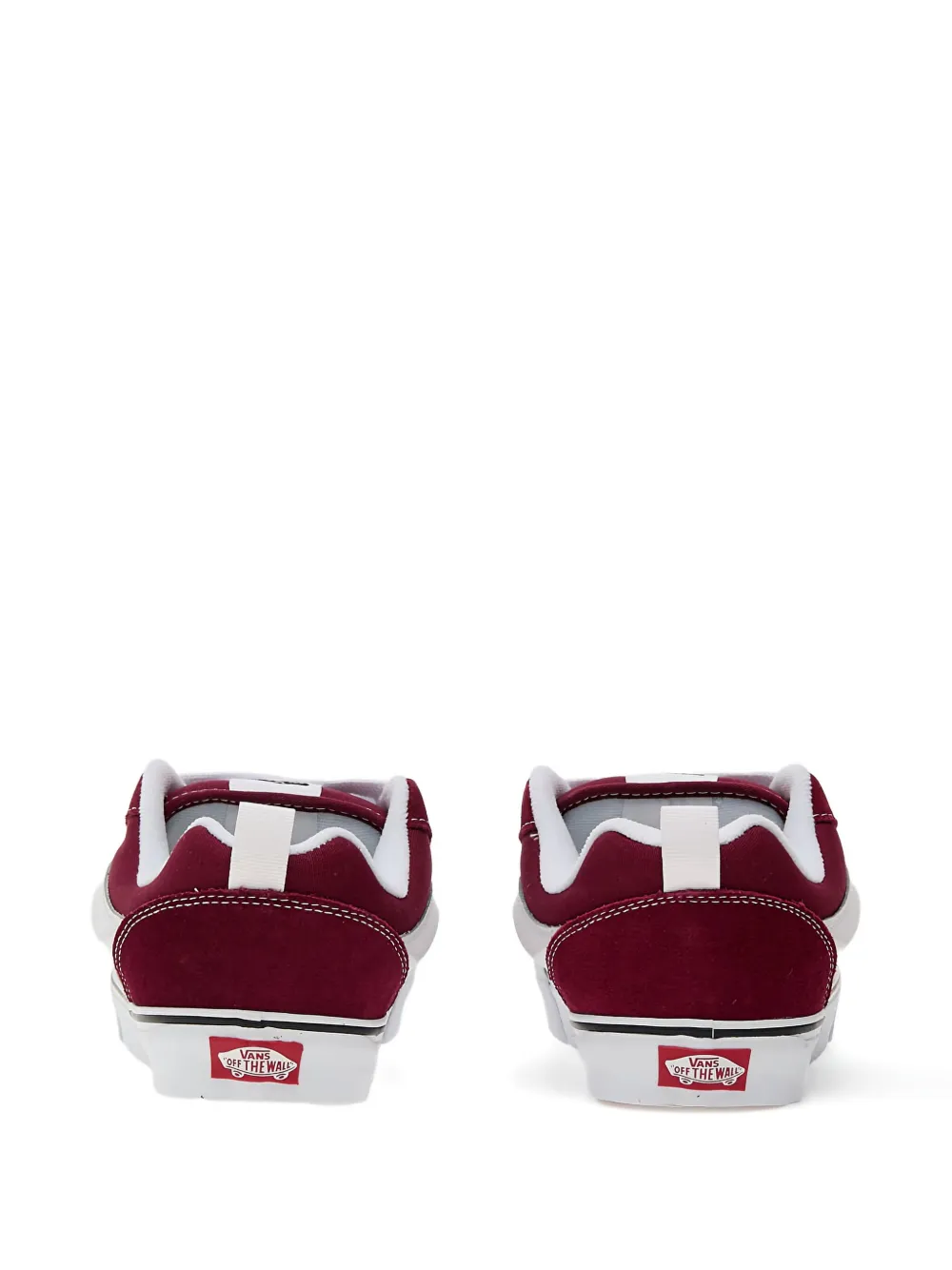 Vans Knu Skool leather sneakers Red