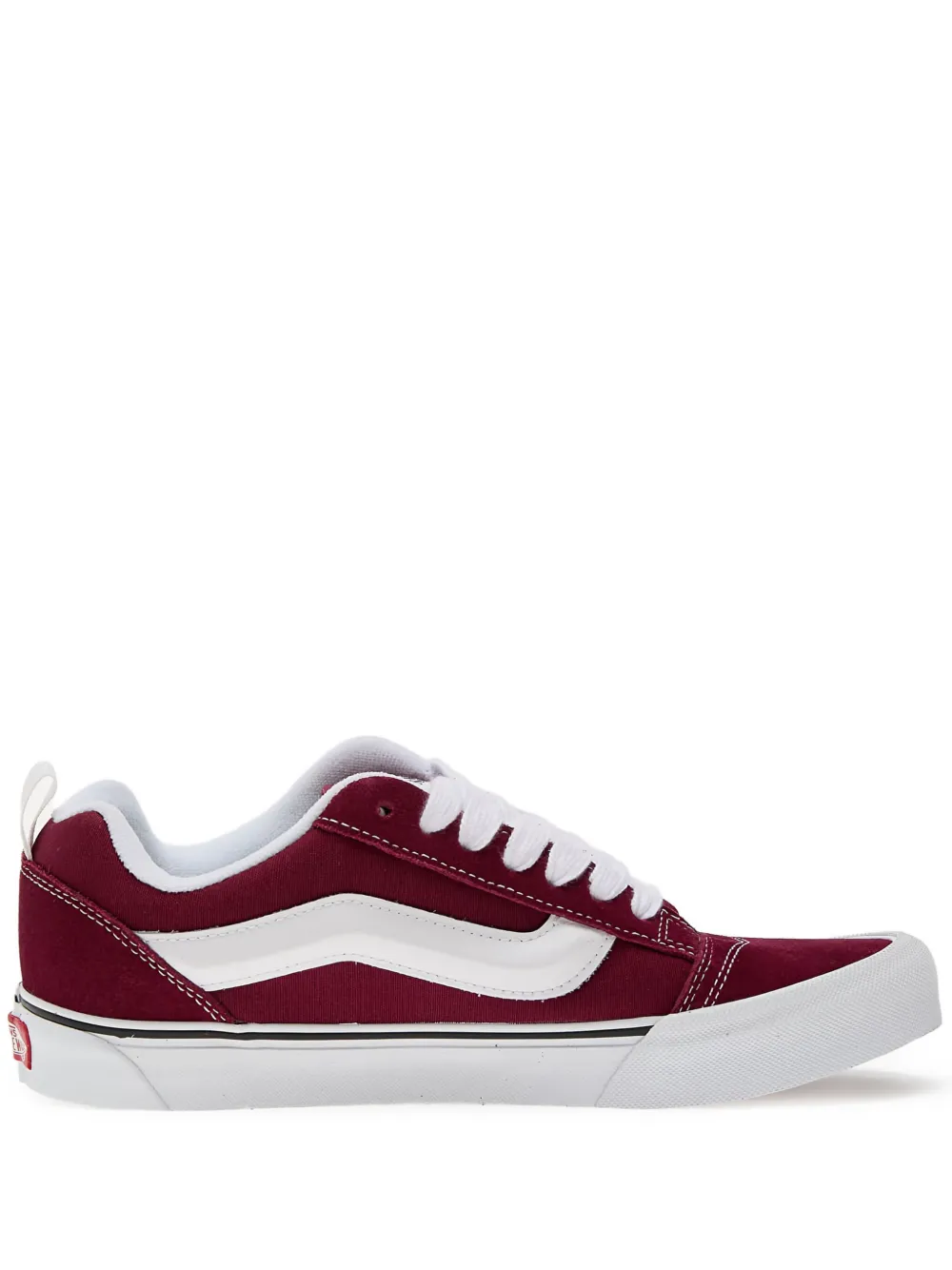 Vans Knu Skool leather sneakers | Red | Image 1