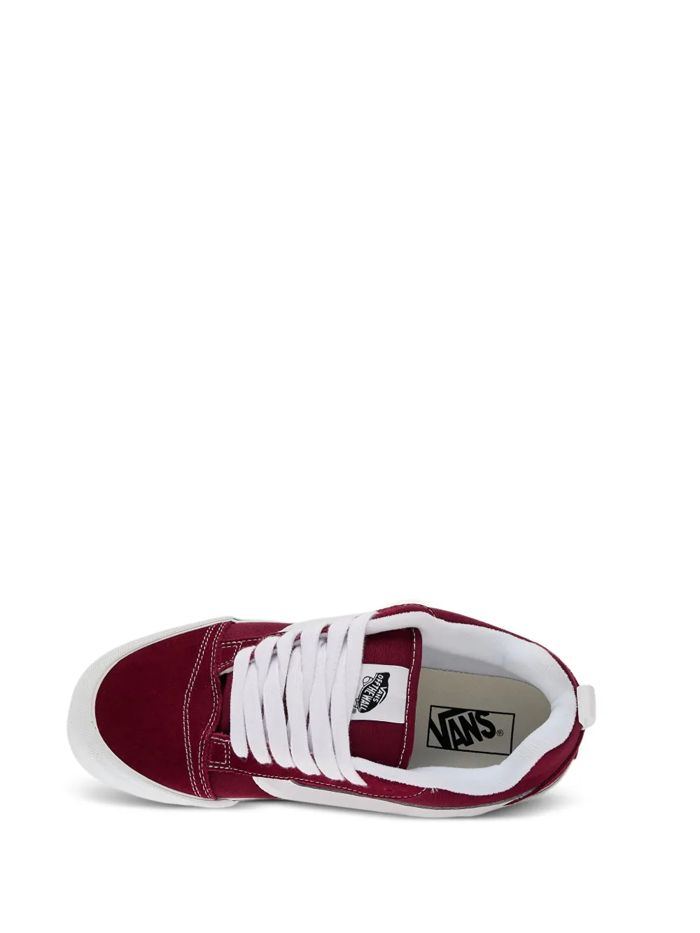 Vans Knu Skool leren sneakers Rood
