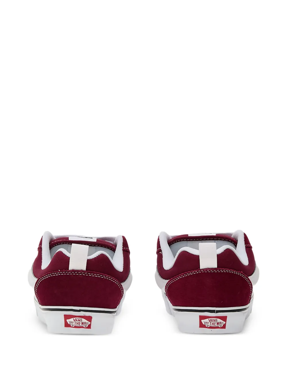 Vans Knu Skool leren sneakers Rood