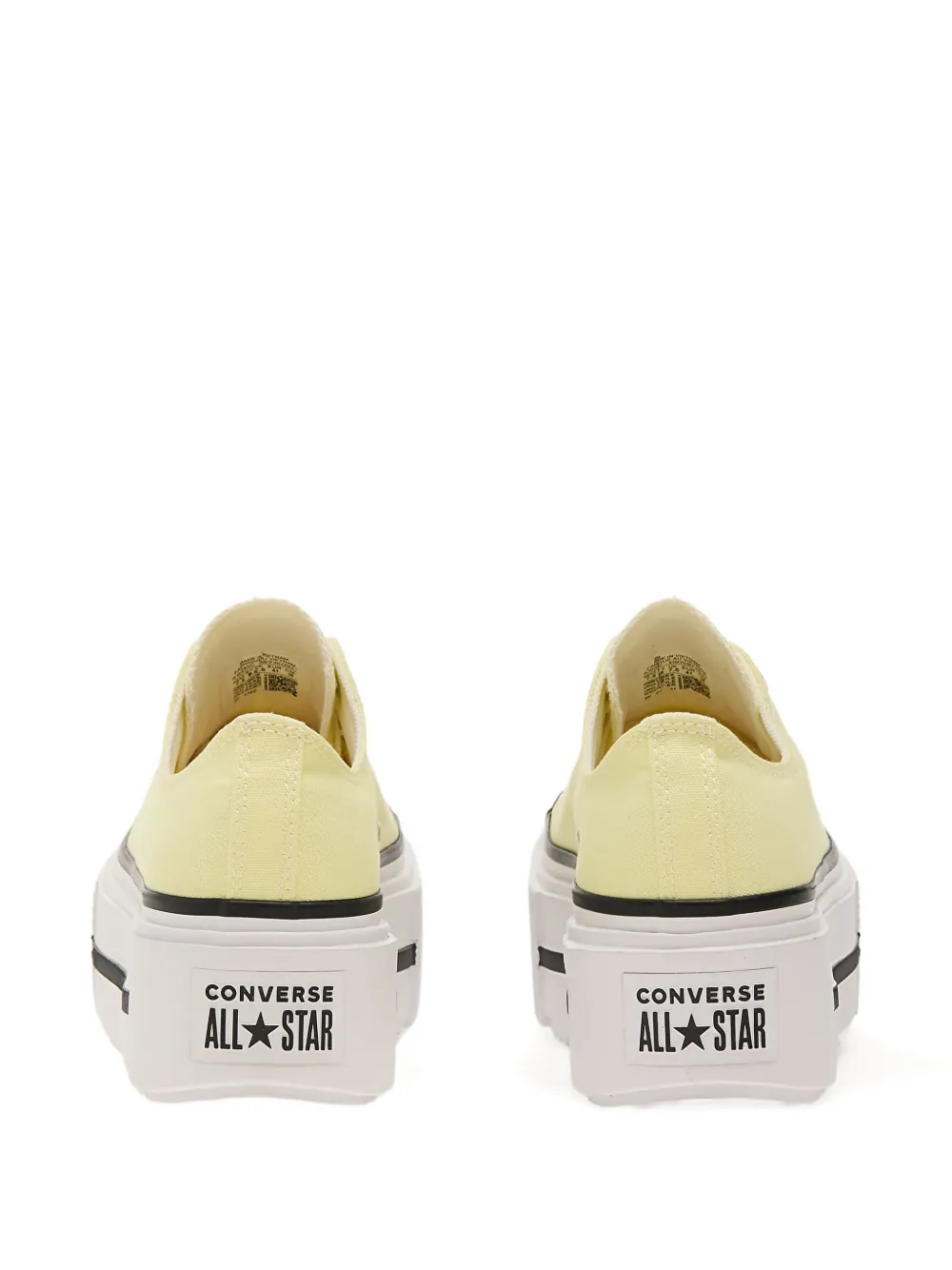 Converse Chuck Taylor platform sneakers Geel