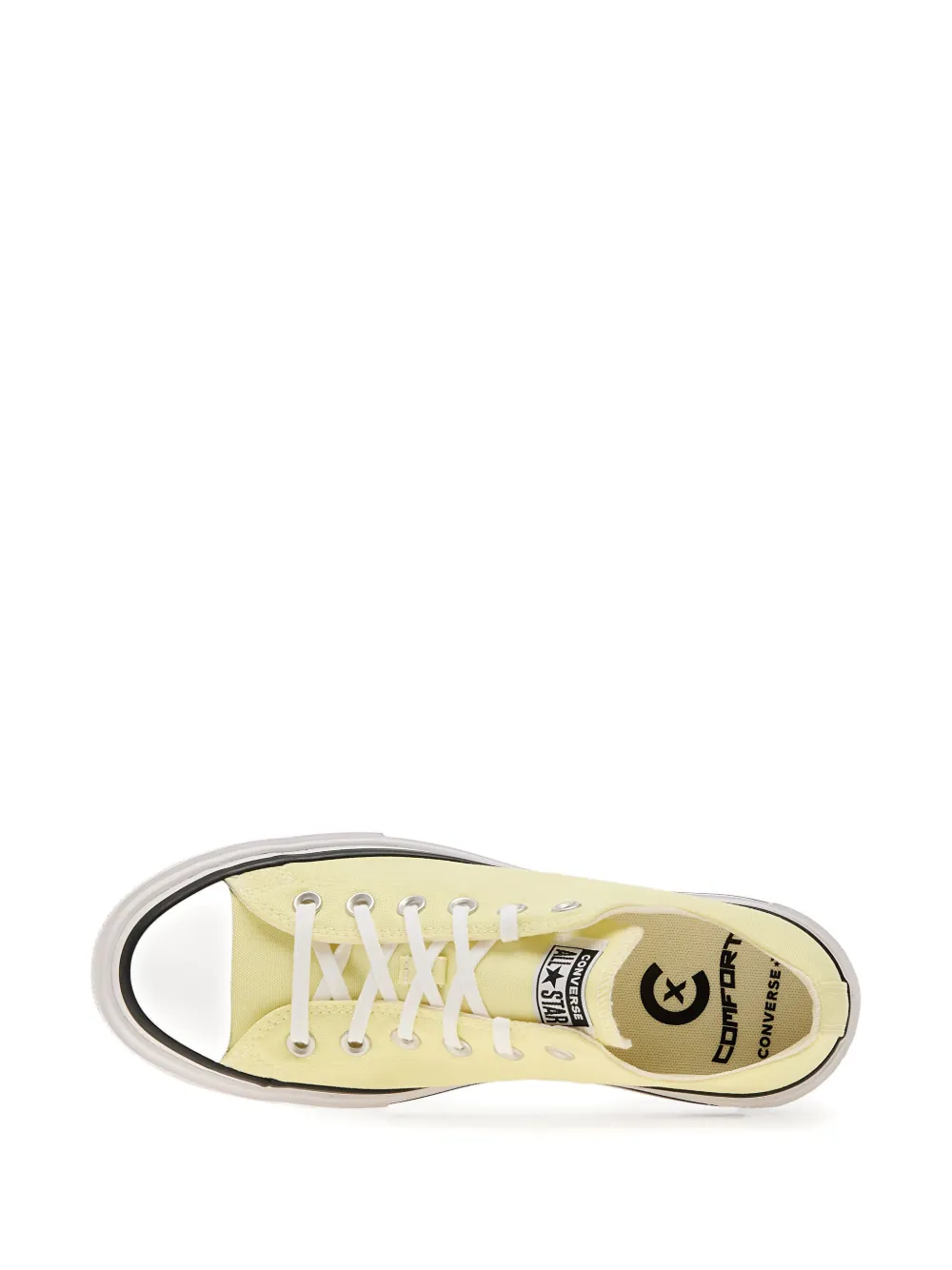 Converse Chuck Taylor platform sneakers Geel