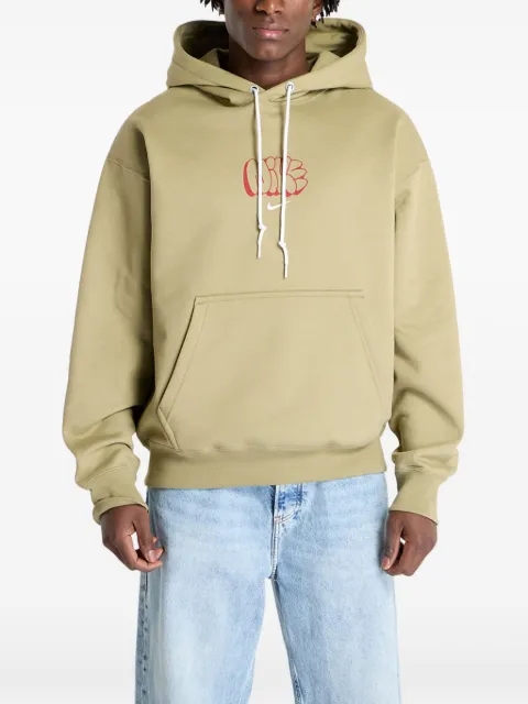 Nike Solo Swoosh-logo fleece hoodie