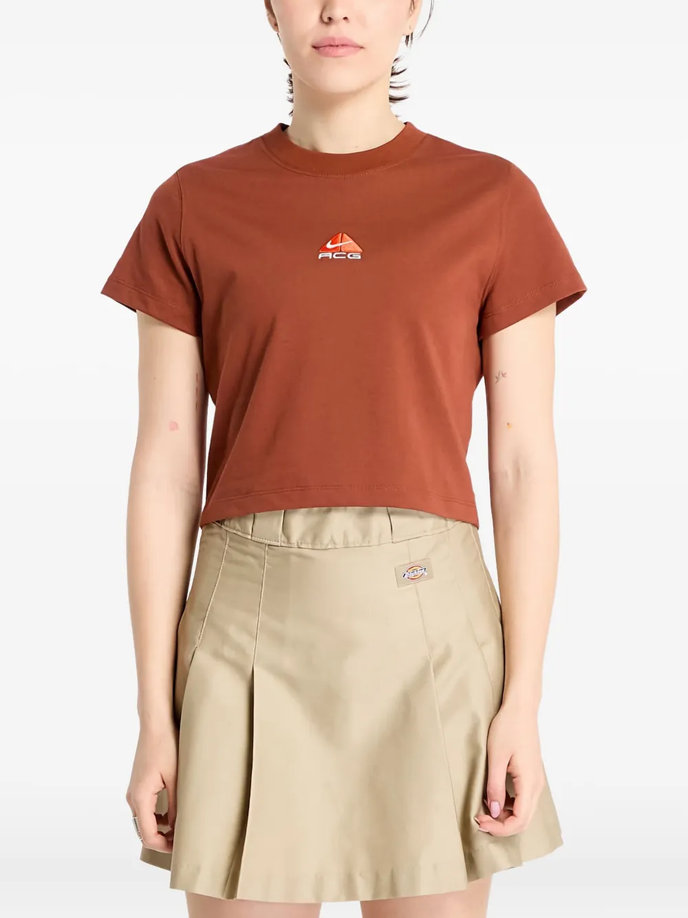 Nike Acg Dri-fit T-shirt In Brown