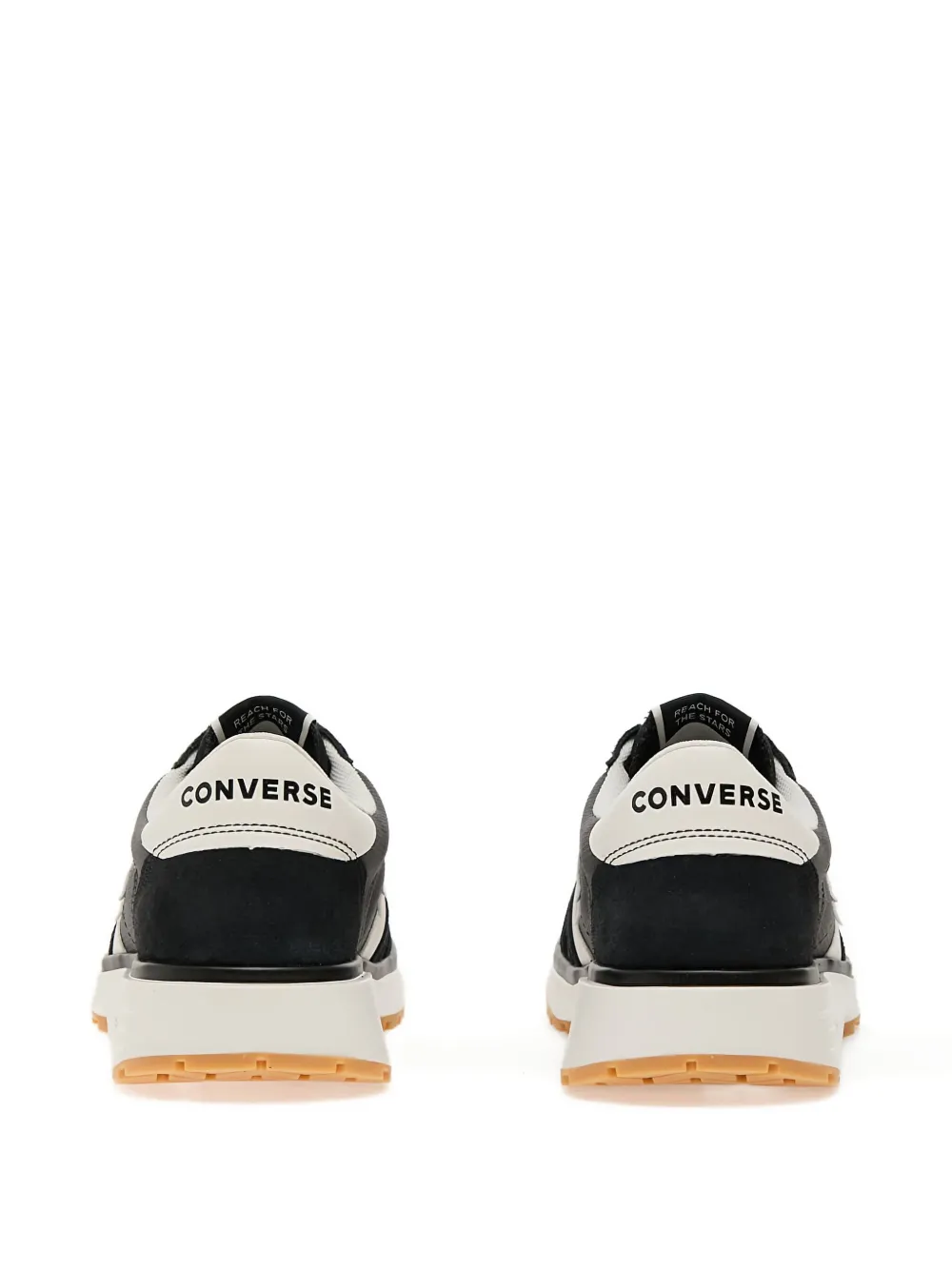 Converse star-patch sneakers Zwart
