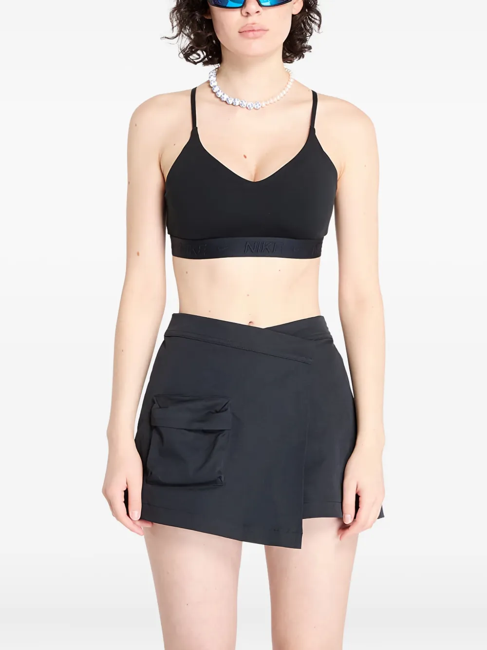 Nike Reggiseno sportivo Indy - Nero