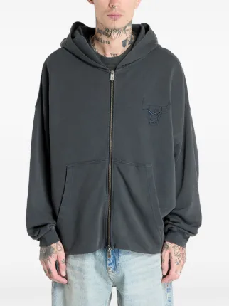 NEW ERA CAP Chicago Bulls ジップ パーカー | グレー | FARFETCH JP