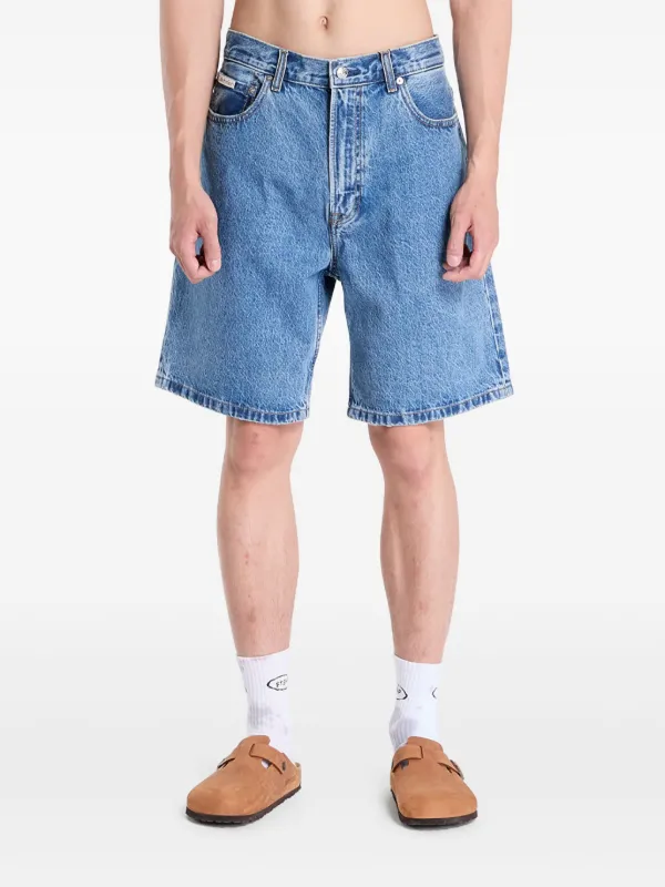 STONE デニムショーツ Calvin Klein ストーンウォッシュ デニムショーツ | ブルー | FARFETCH JP