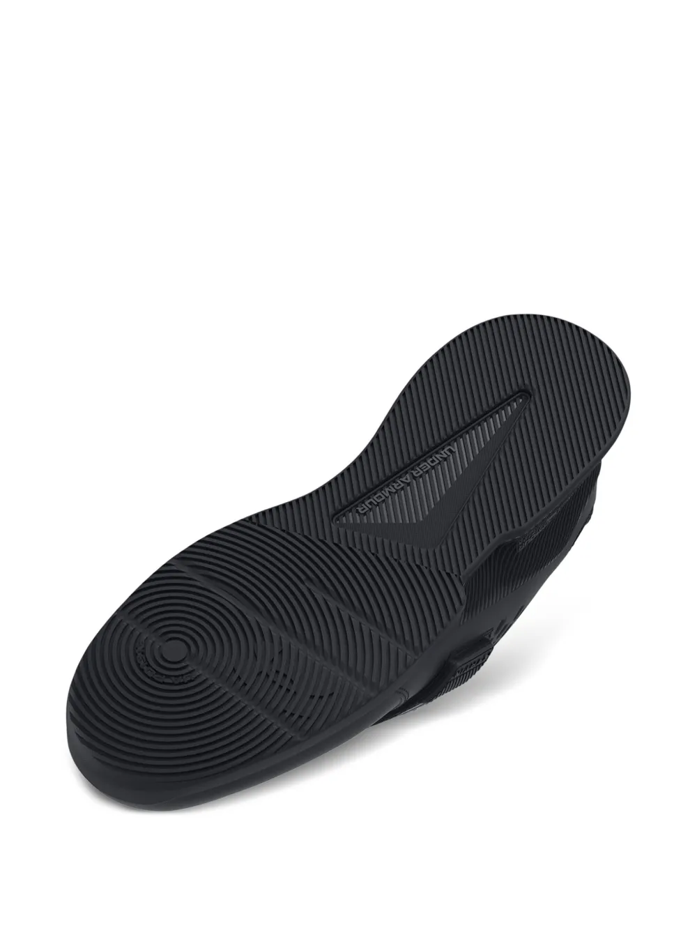 Under Armour Reign Lifter Strap Perforated Sneakers In Black