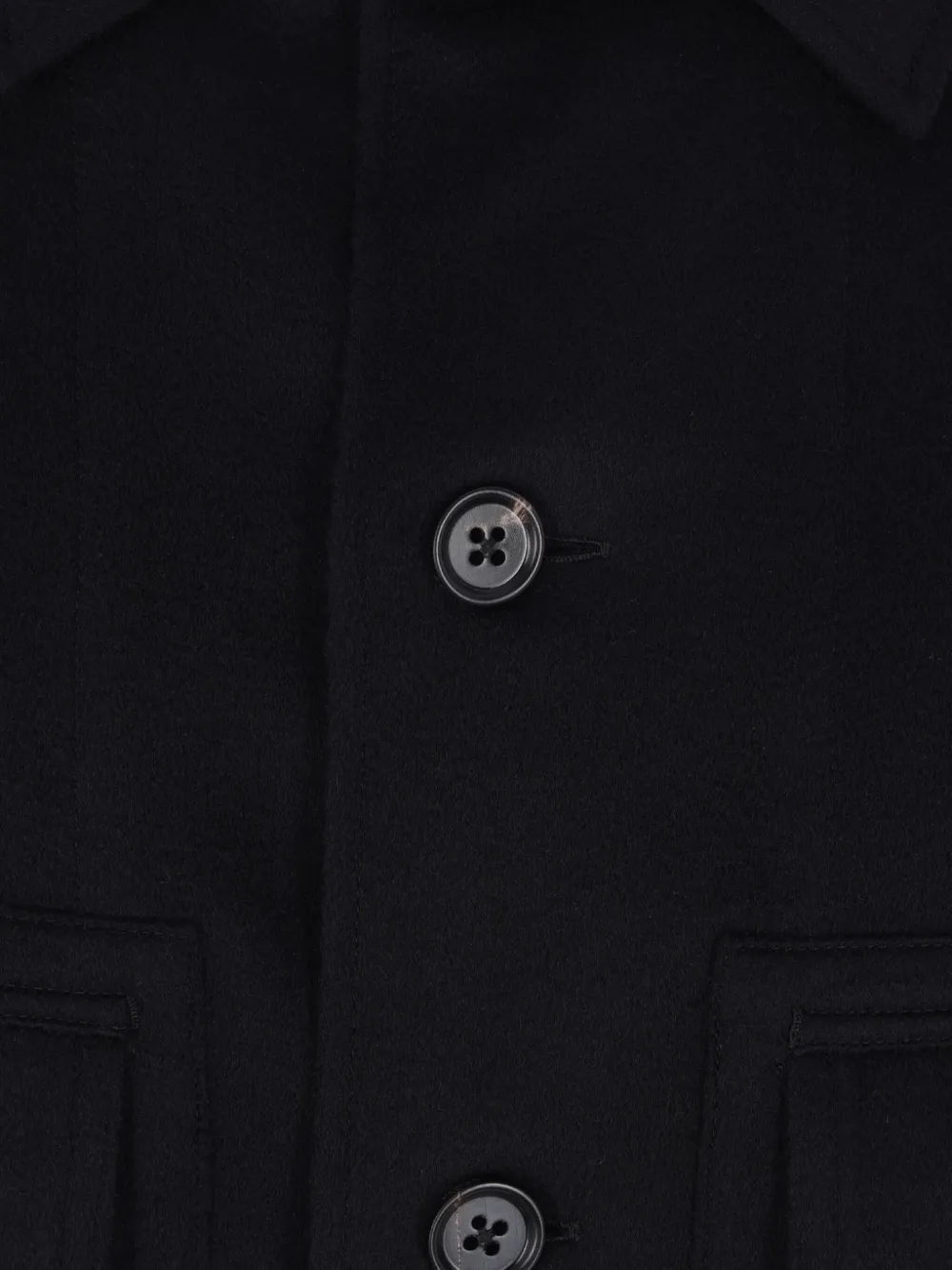 Zegna Alba Overshirt In Oasi Cashmere In Blue
