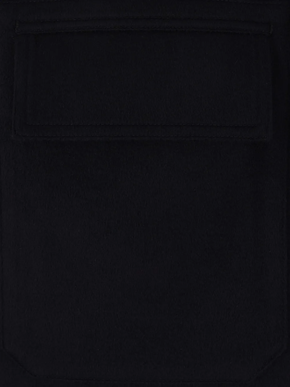 Zegna Alba Overshirt In Oasi Cashmere In Blue