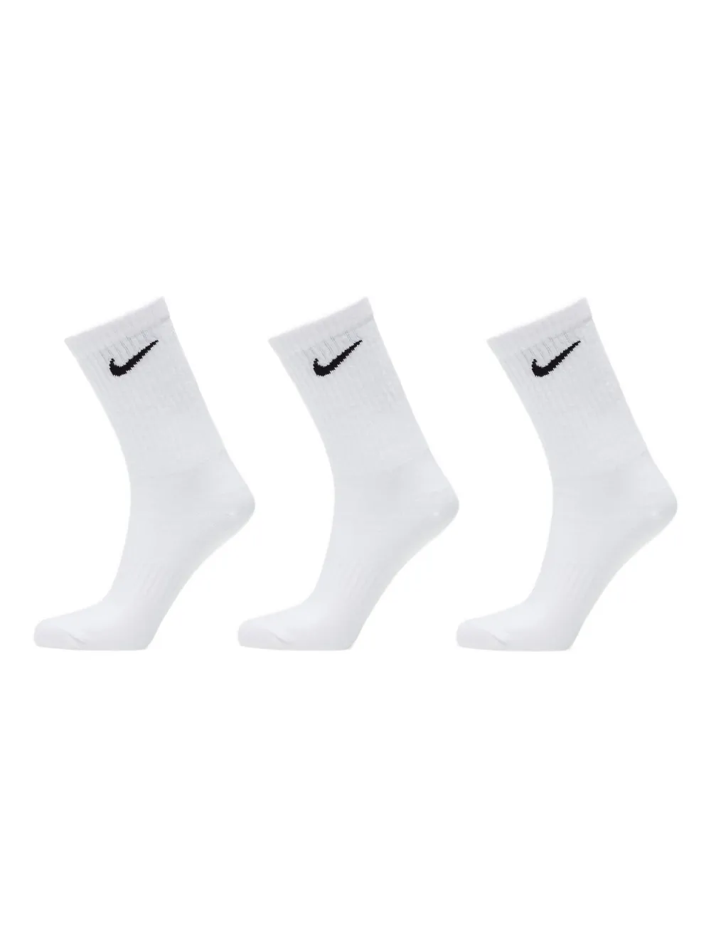 Nike Everyday Socks (pack Of Three) In White
