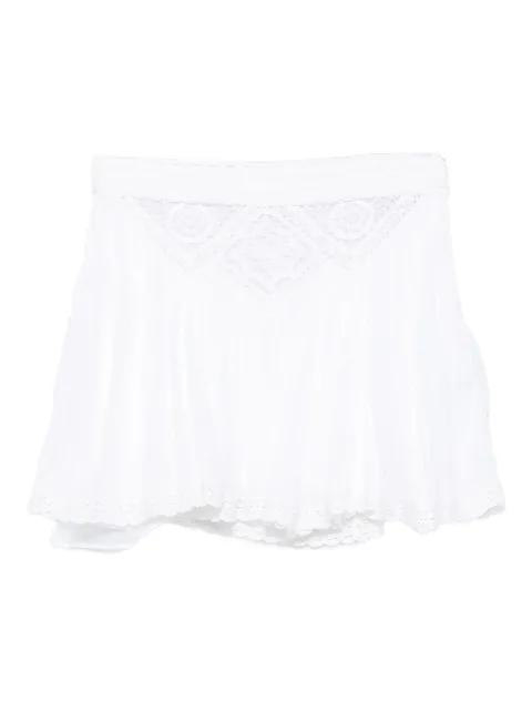 MARANT ÉTOILE Goldie Minirock mit Spitzenbesatz