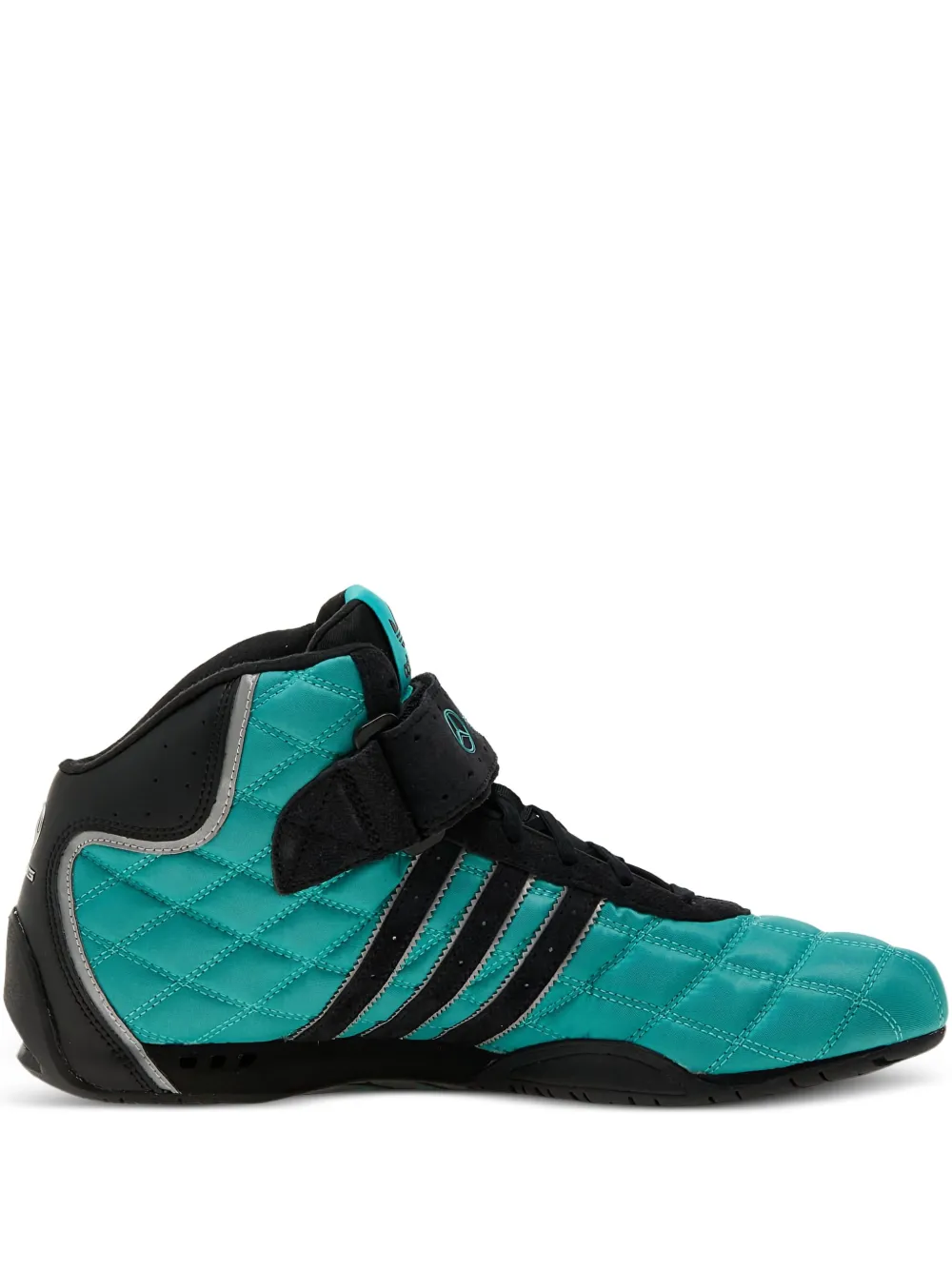 Adidas Adiracer High quilted high-top sneakers Green