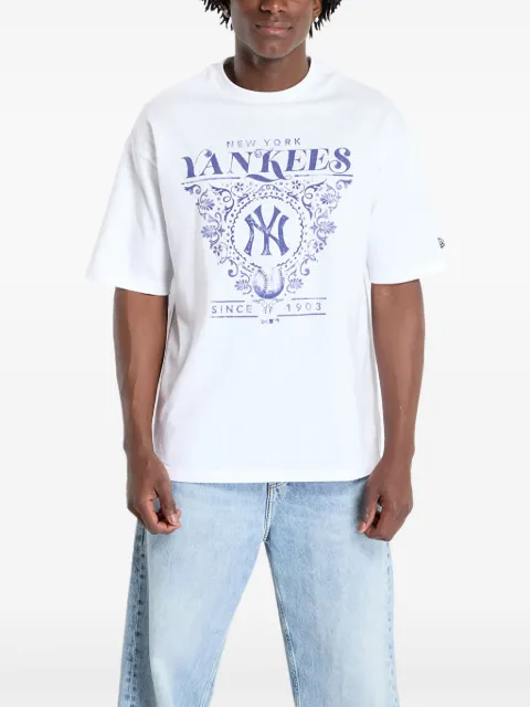 NEW ERA CAP New York Yankees floral-print T-shirt