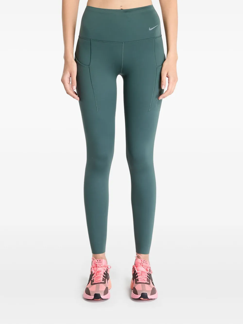 Nike Go Firm-support Performance Leggings Leggings In Green