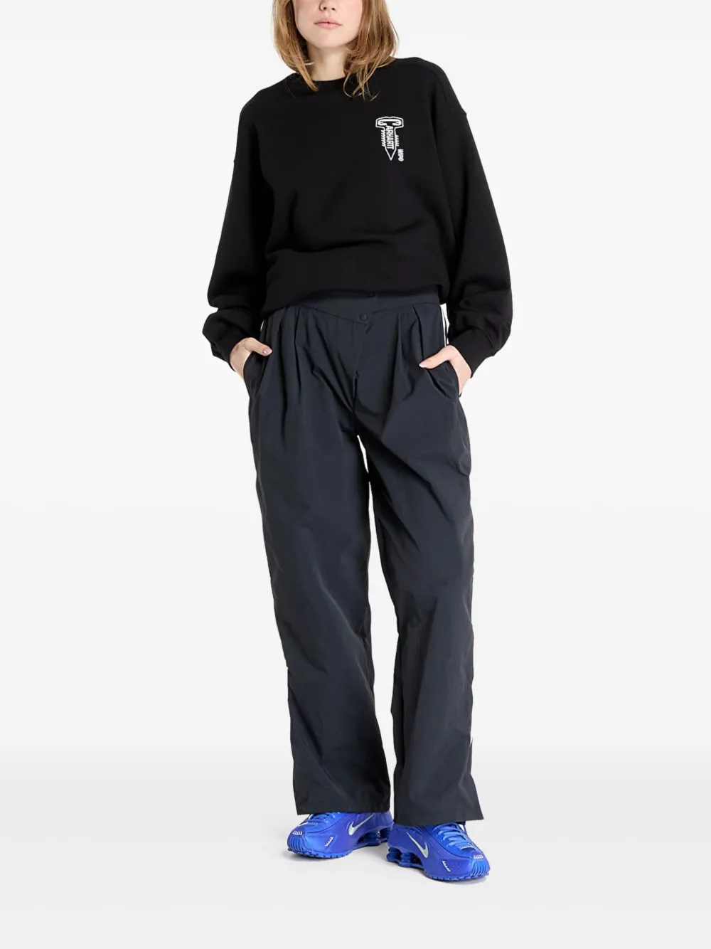 Nike Asymmetric Waist Water Repellent Pants In Multi