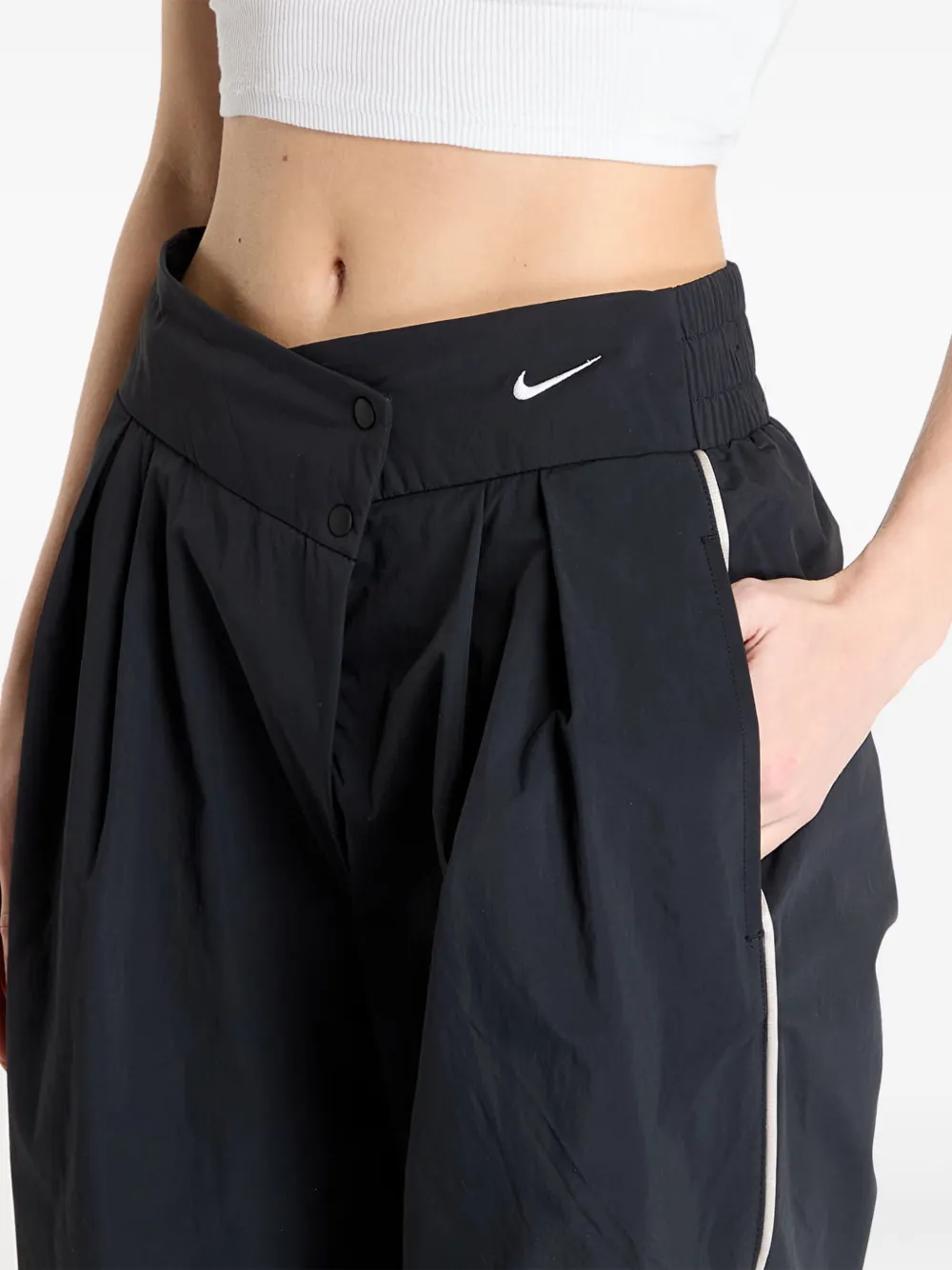 Nike Asymmetric Waist Water Repellent Pants In Multi
