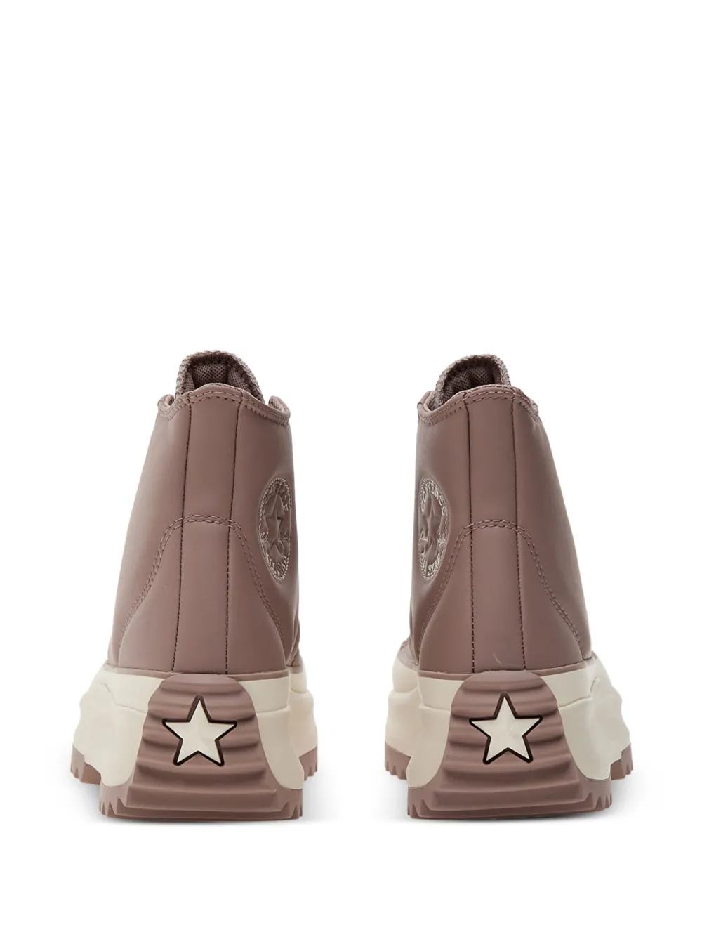 Converse Run Star Hike platform puffed sneakers Brown