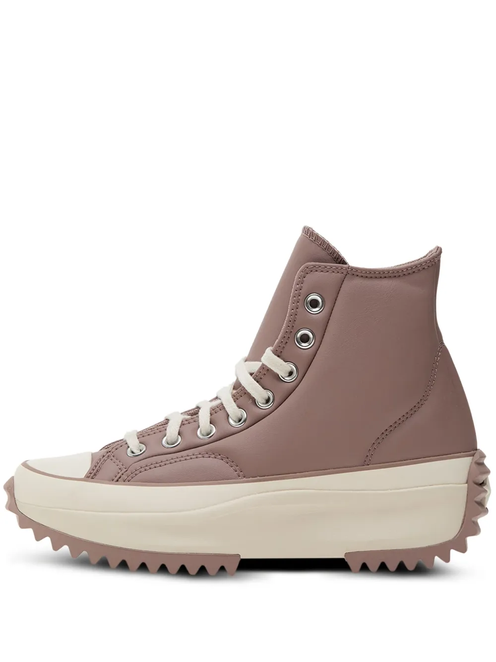 Converse Run Star Hike platform puffed sneakers Brown