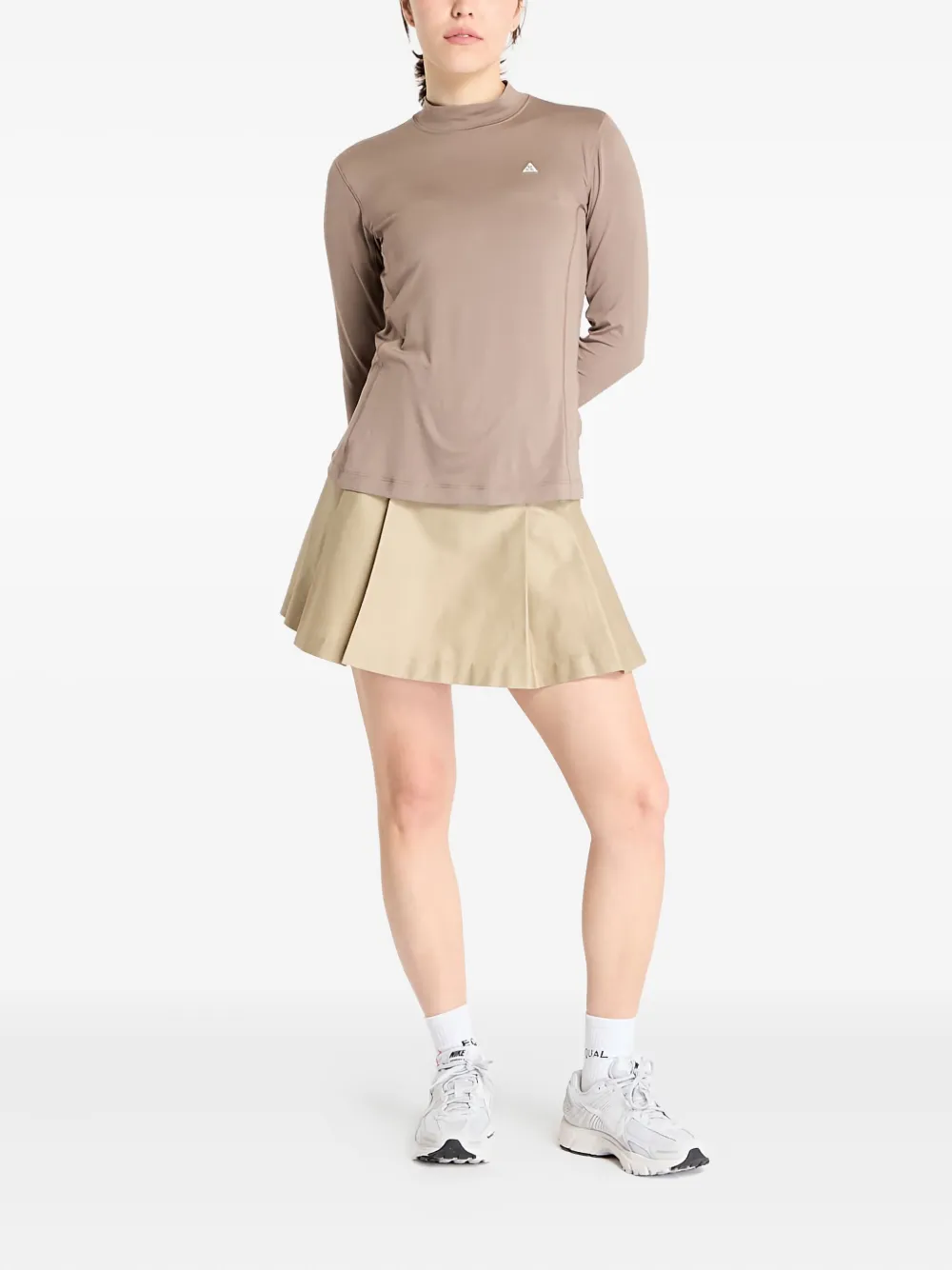 Nike Acg "goat Rocks" Long-sleeve Top In Brown