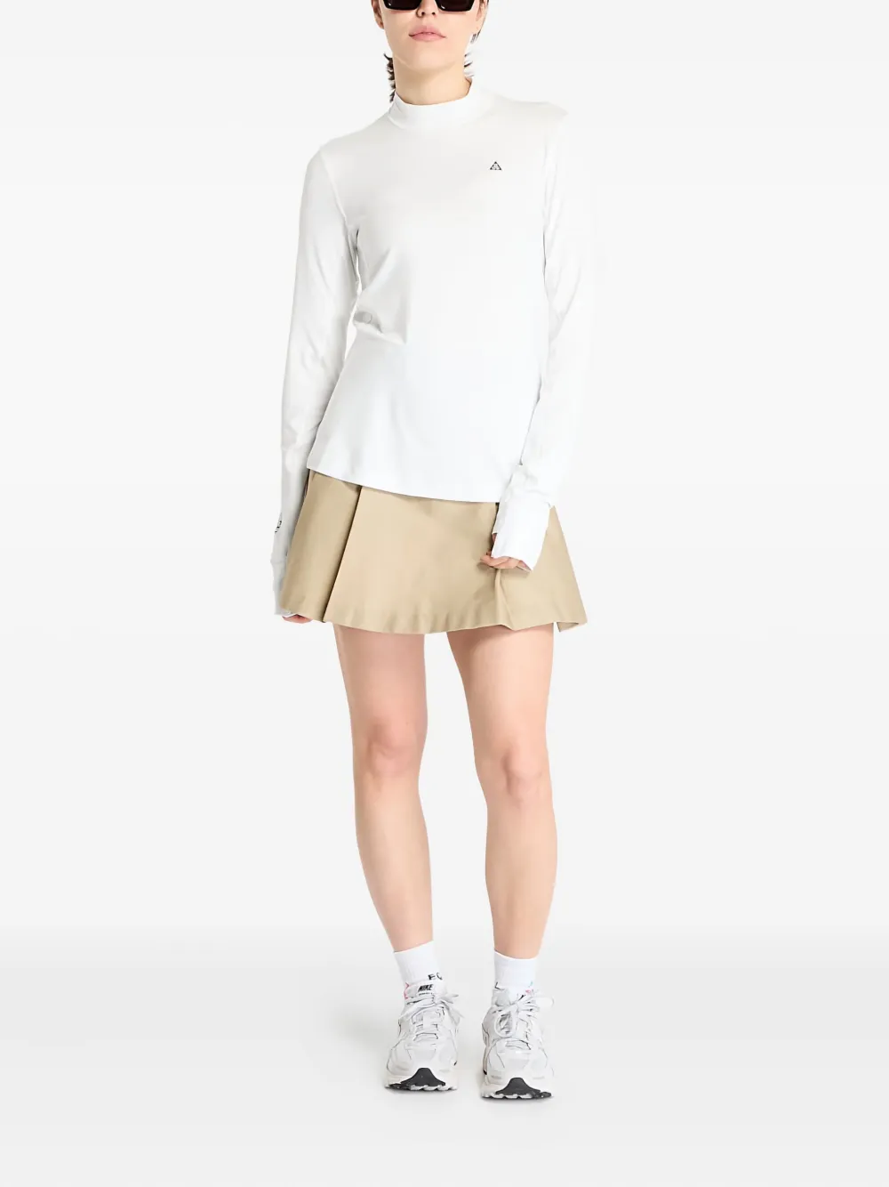 Nike Acg "goat Rocks" Dri-fit Adv Long-sleeve Top In White