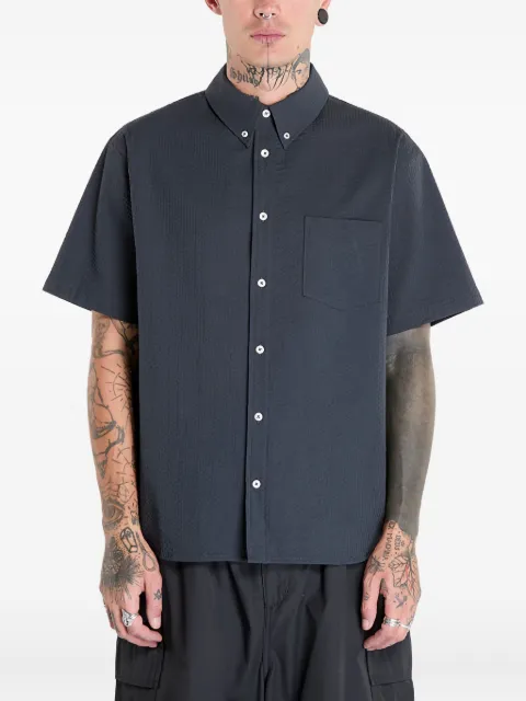 Nike Life seersucker button-down shirt