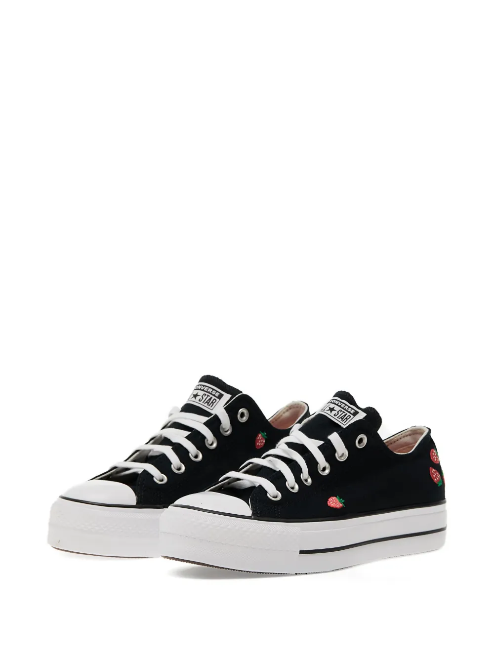 Converse Lift strawberry sneakers Zwart