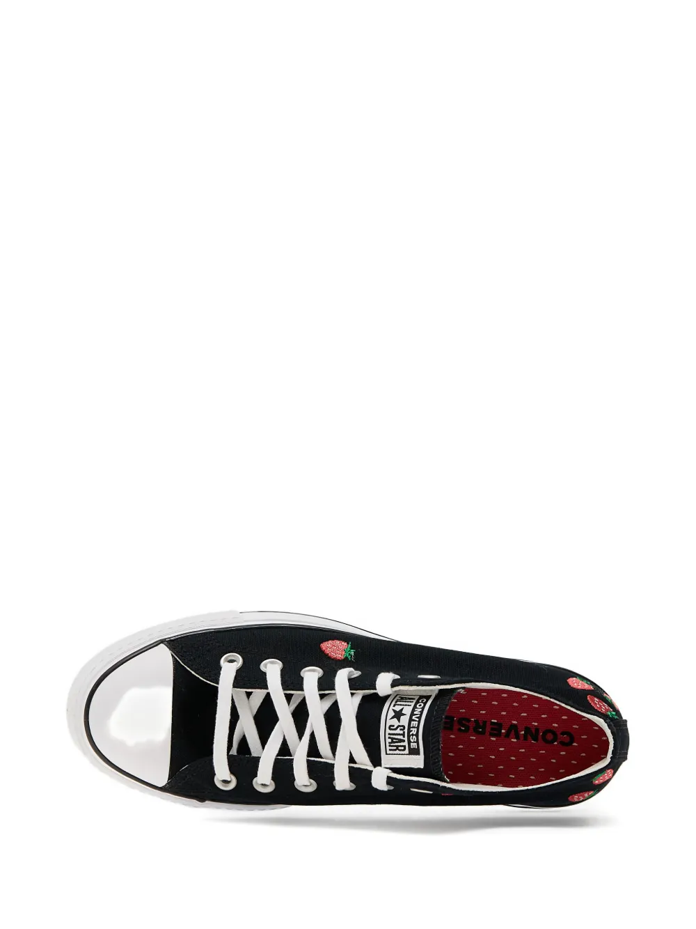 Converse Lift strawberry sneakers Zwart