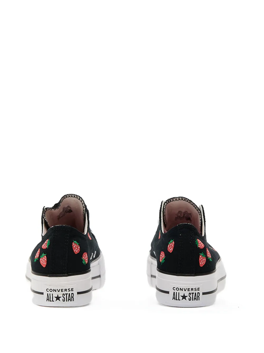 Converse Lift strawberry sneakers Zwart