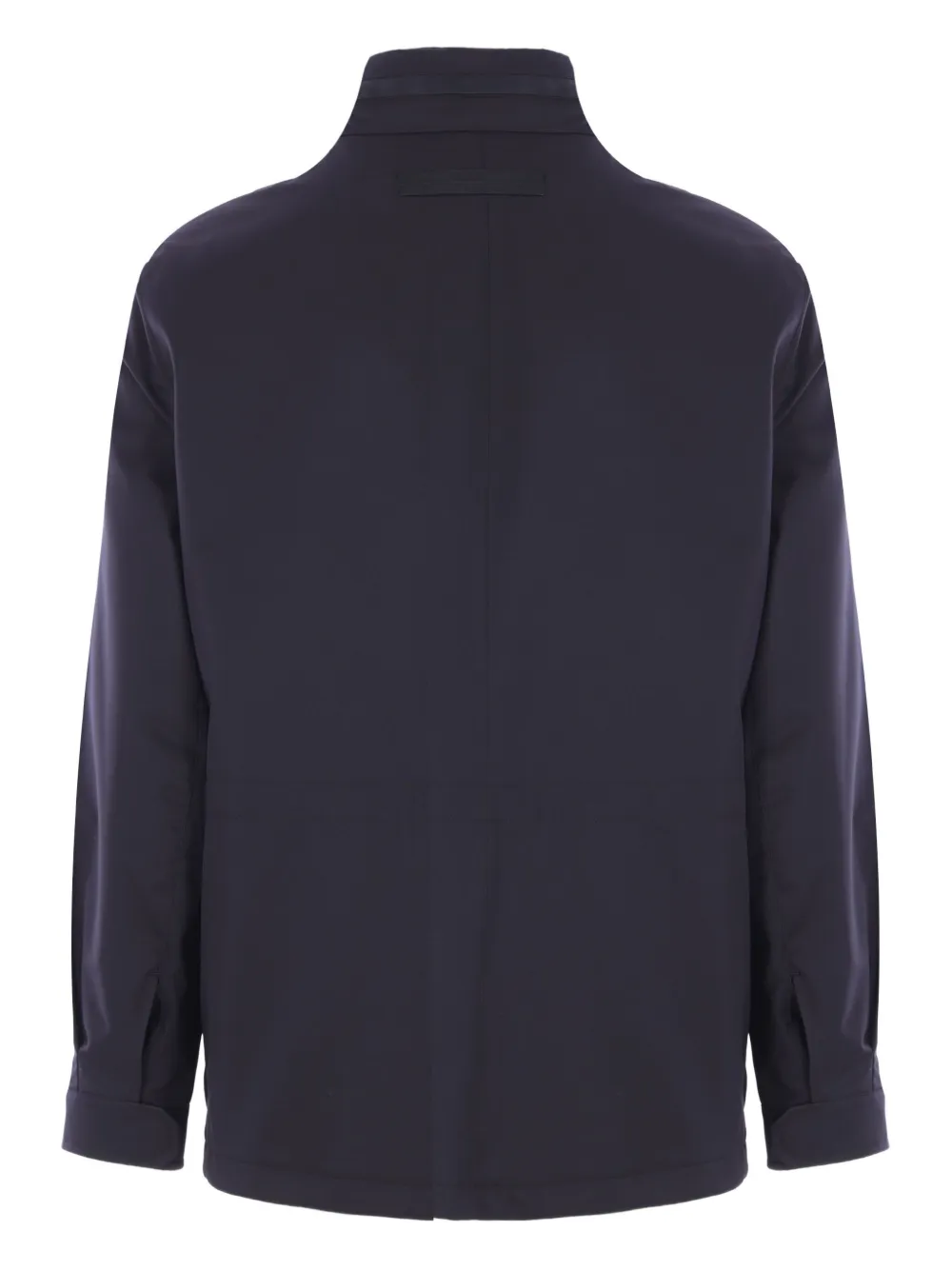 Zegna buttoned wool coat | Single Breasted Coats | Image 2