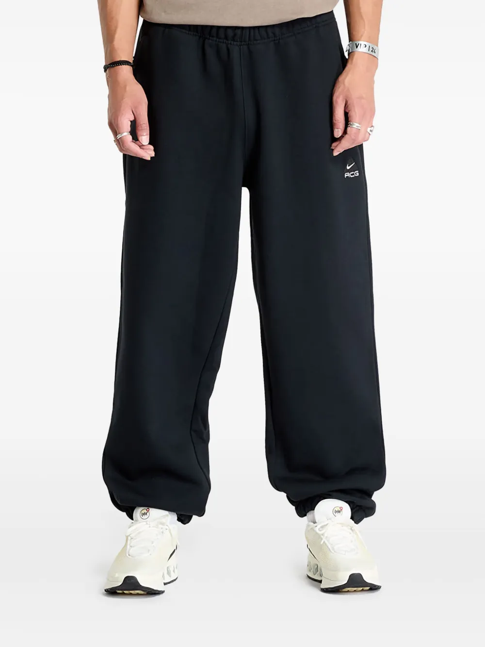 Nike x ACG Lungs logo fleece track pants | Black | Image 1