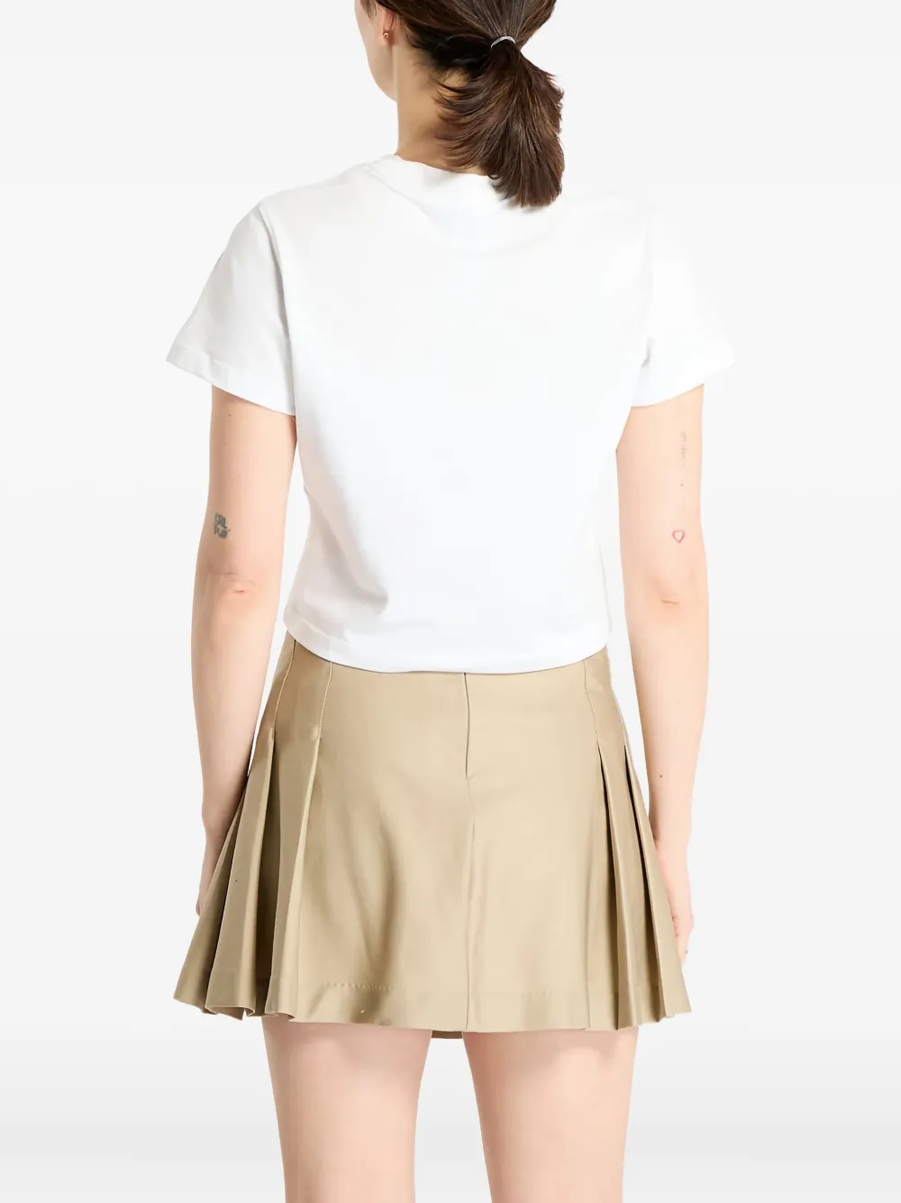 Nike Acg Dri-fit Logo T-shirt In White