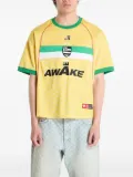Awake NY short-sleeve sport jersey top - Yellow