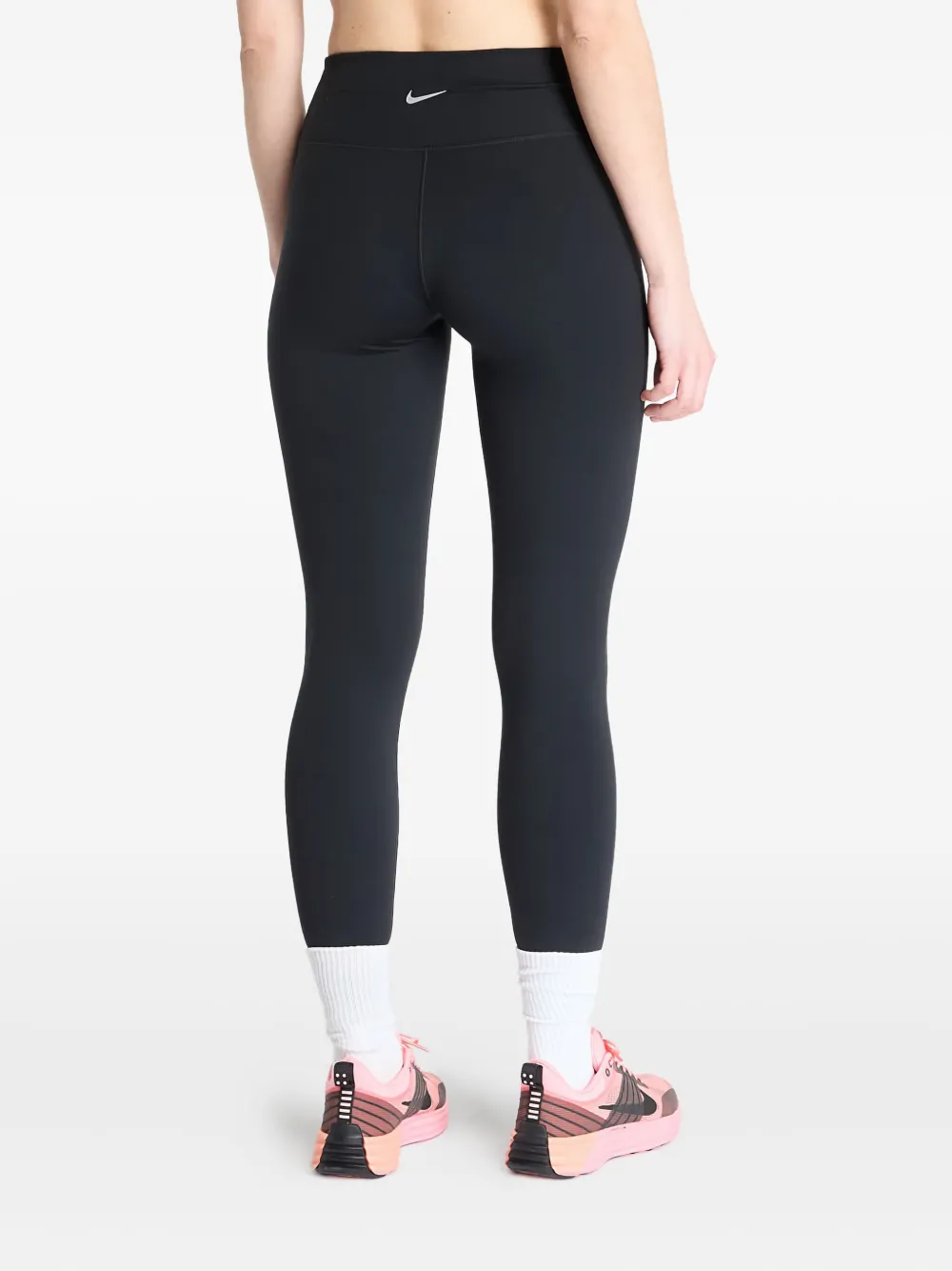Nike One High-waisted Full-length Leggings In Multi