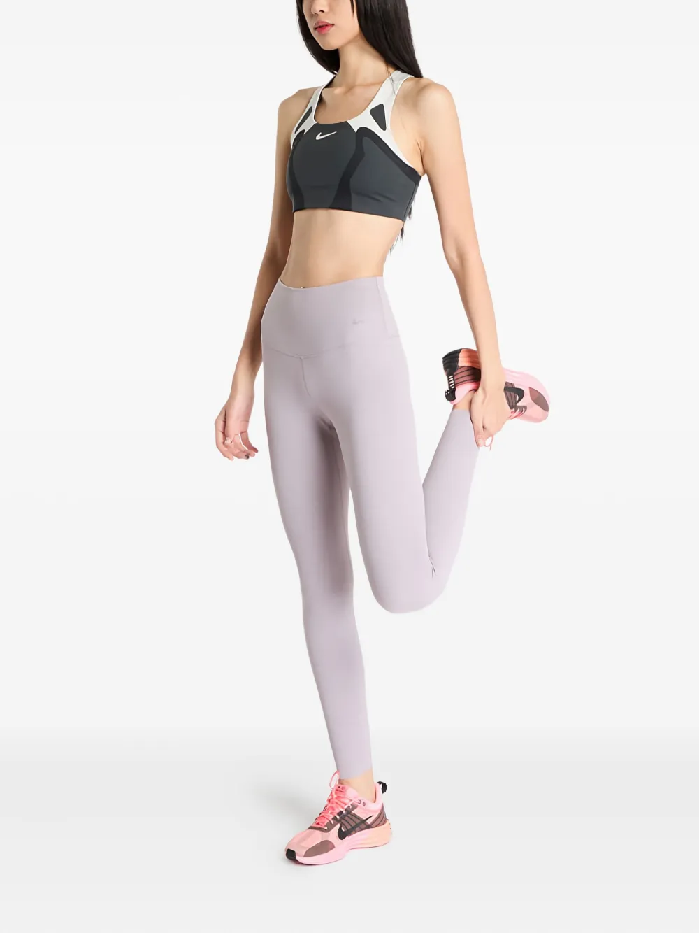Nike Zenvy high-waisted leggings Paars